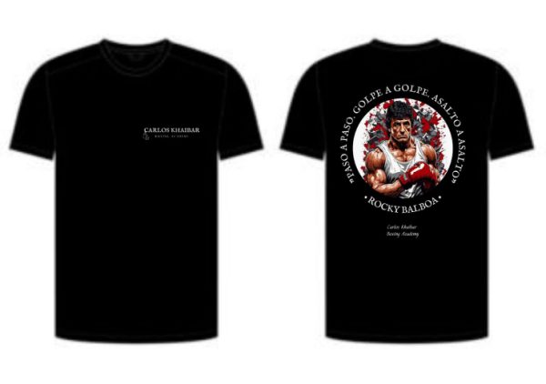 Descubre el boxeo - Carlos Khaibar Boxing - Camiseta "Rocky Balboa" - Camiseta Rocky Balboa